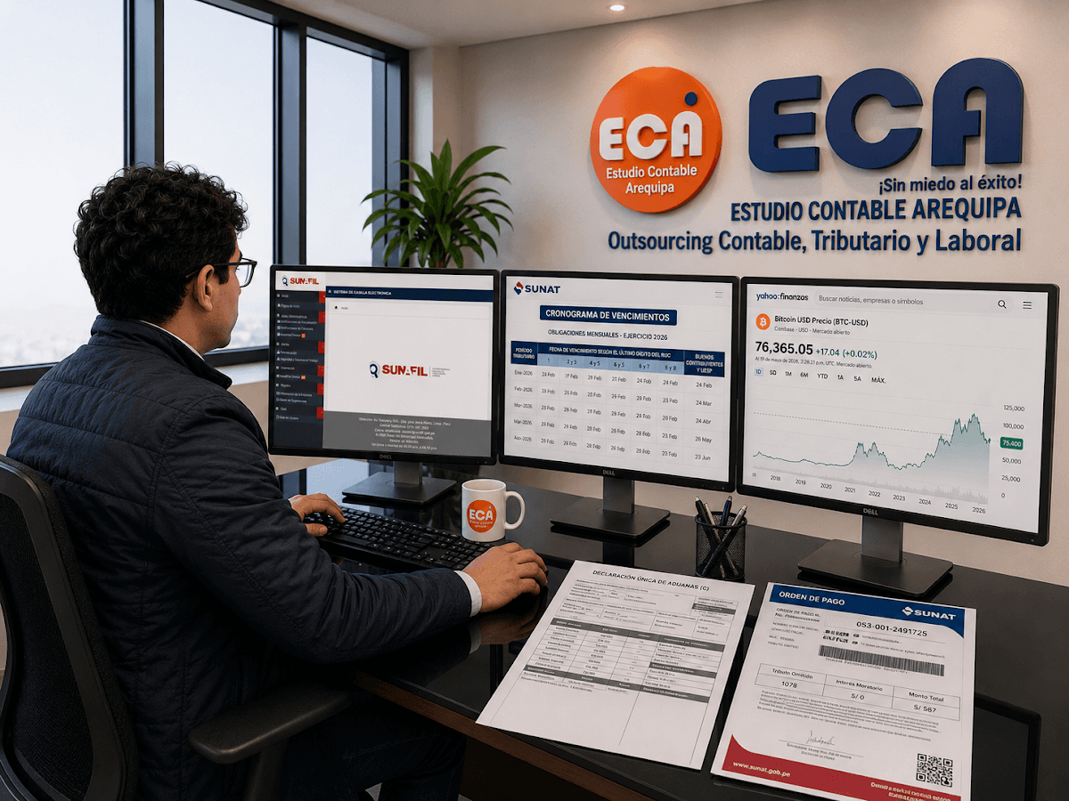 ECA Estudio Contable Arequipa | Contadores & Blindaje Tributario