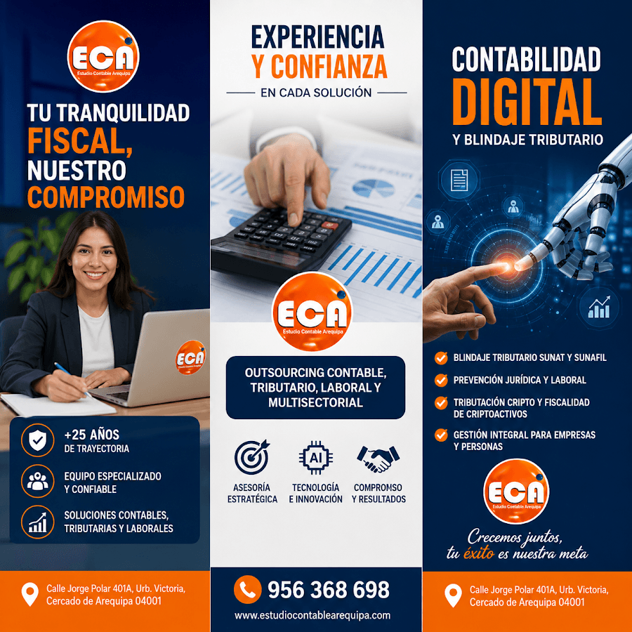 ECA Estudio Contable Arequipa | Contadores & Blindaje Tributario — foto