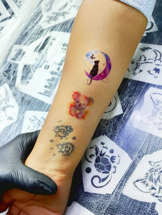 CharliArt Temporal Tattoo — foto
