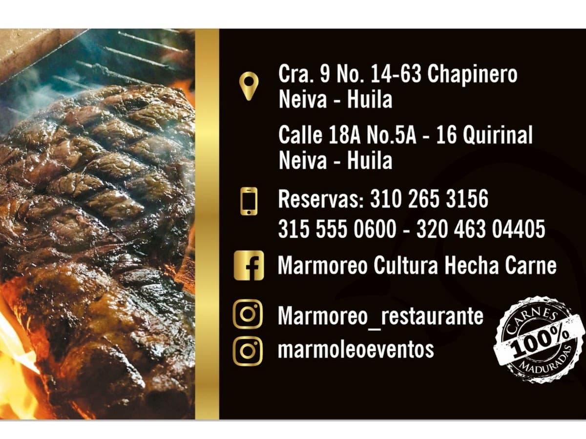 Marmoreo - Cultura Hecha Carne — foto