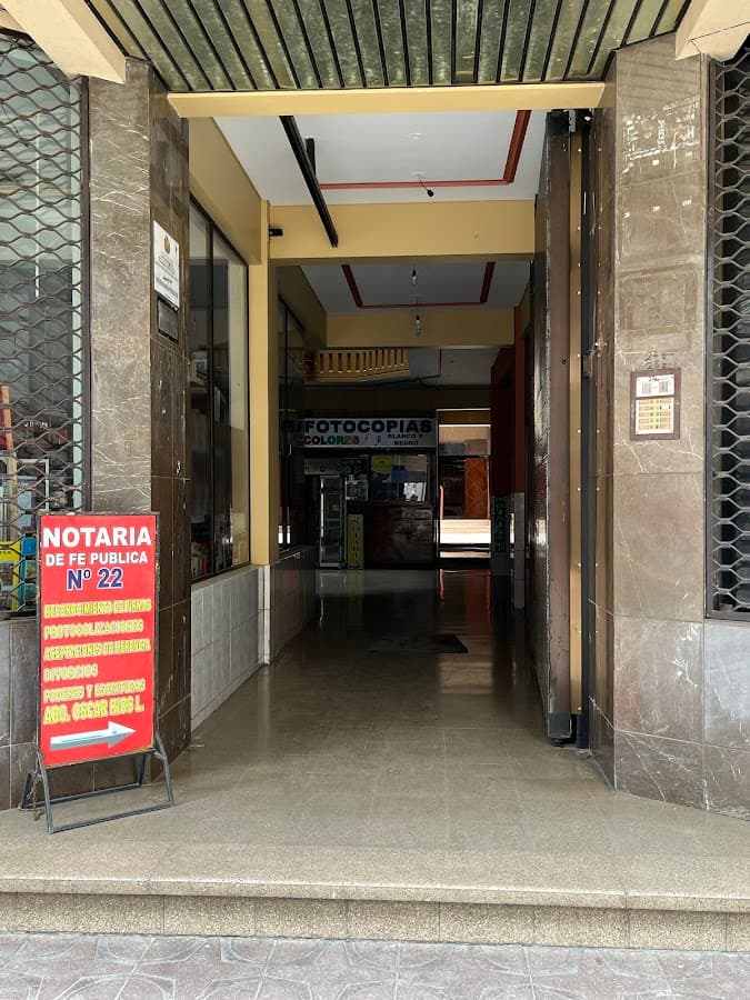 Notaria de Fe Pública Nº 22 - Cochabamba — foto