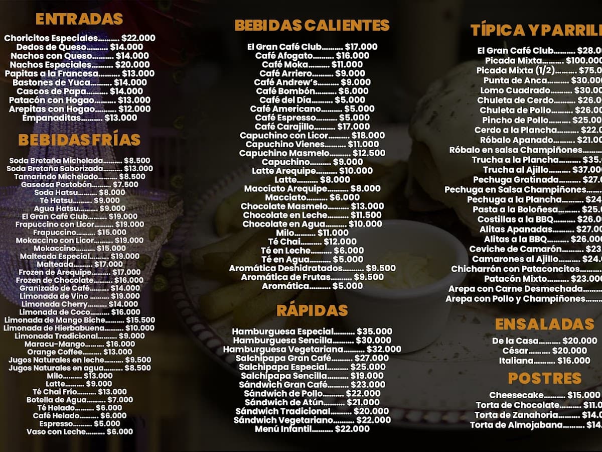 El Gran Café | Restaurante, Cafe Bar y Eventos, Centro Pereira. — foto