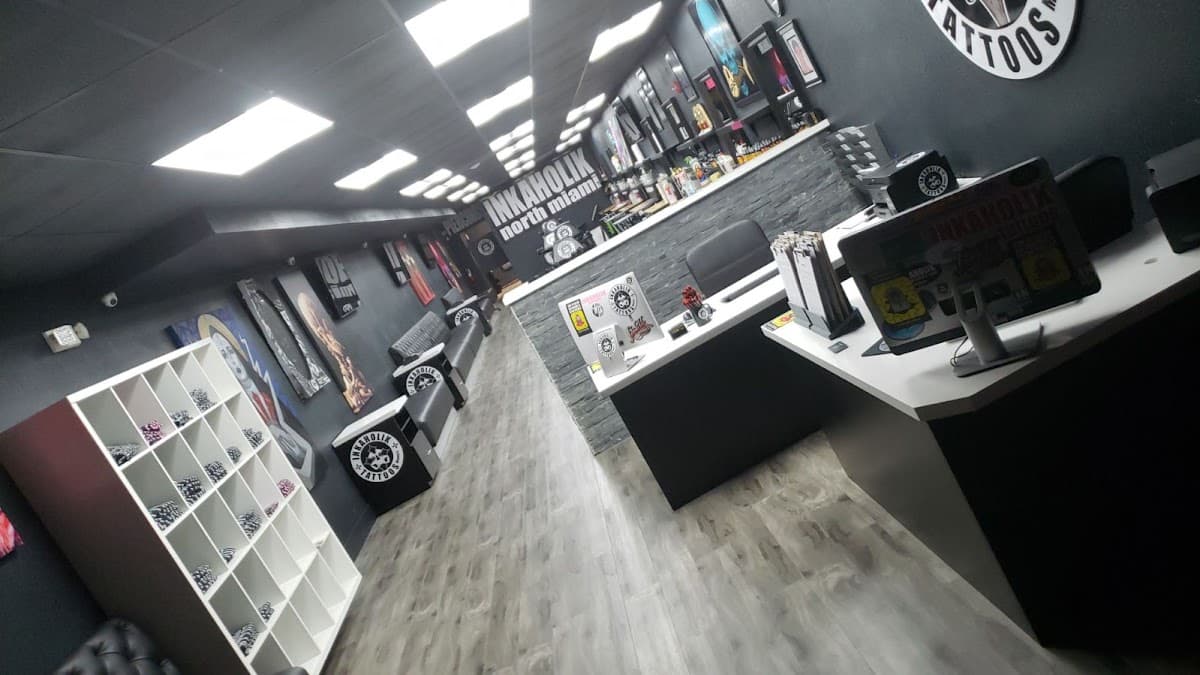 Inkaholik Tattoos and Barbershop North Miami