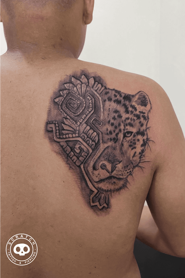 Scratch tattoo