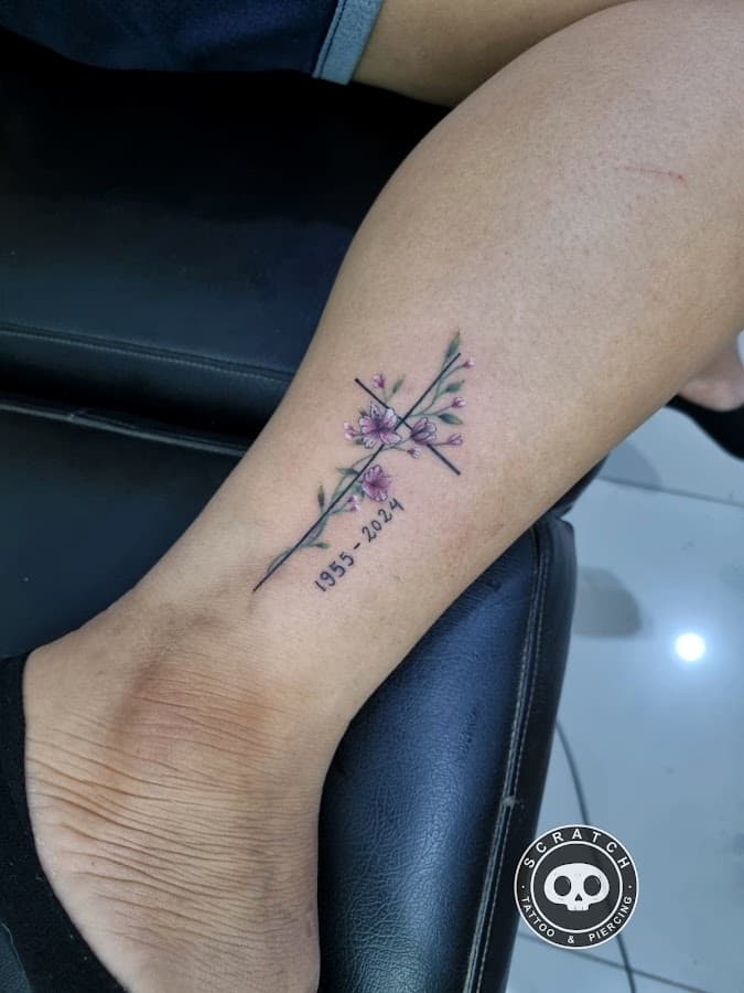 Scratch tattoo — foto