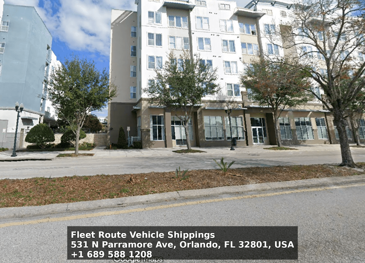Fleet Route Vehicle Shippings — foto