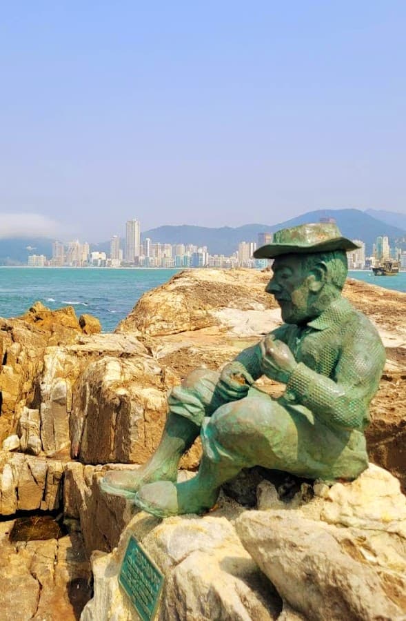 Estátua "Pescador" — foto