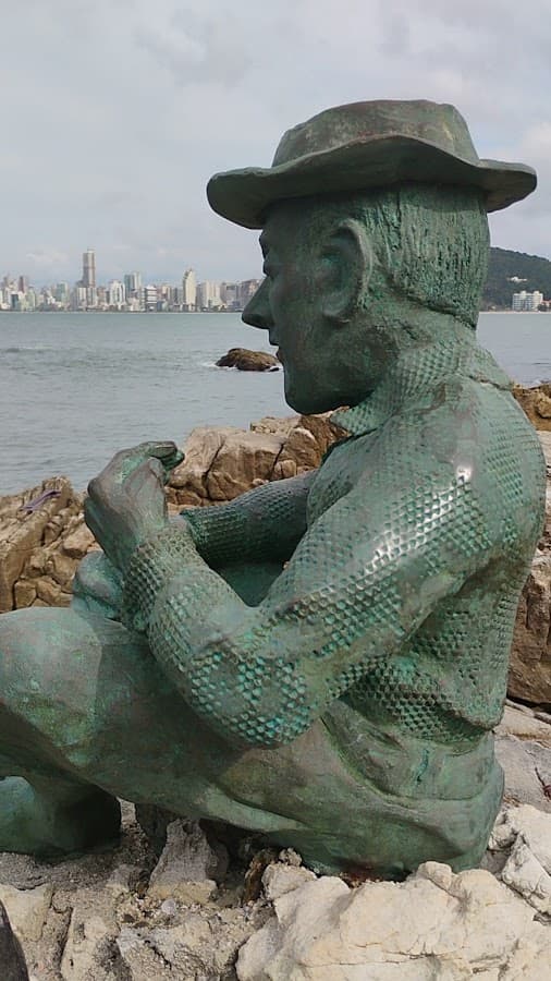 Estátua "Pescador" — foto