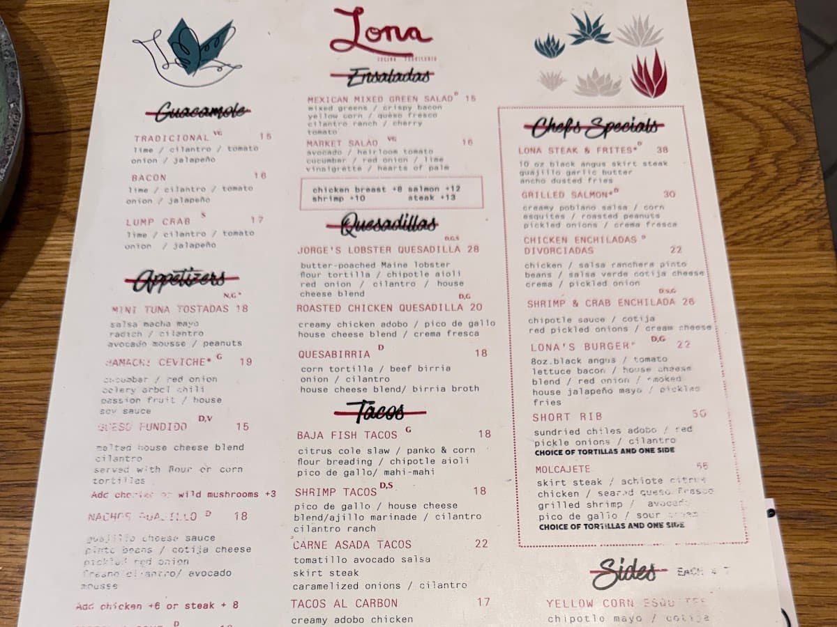 Lona Cocina Tequileria — foto