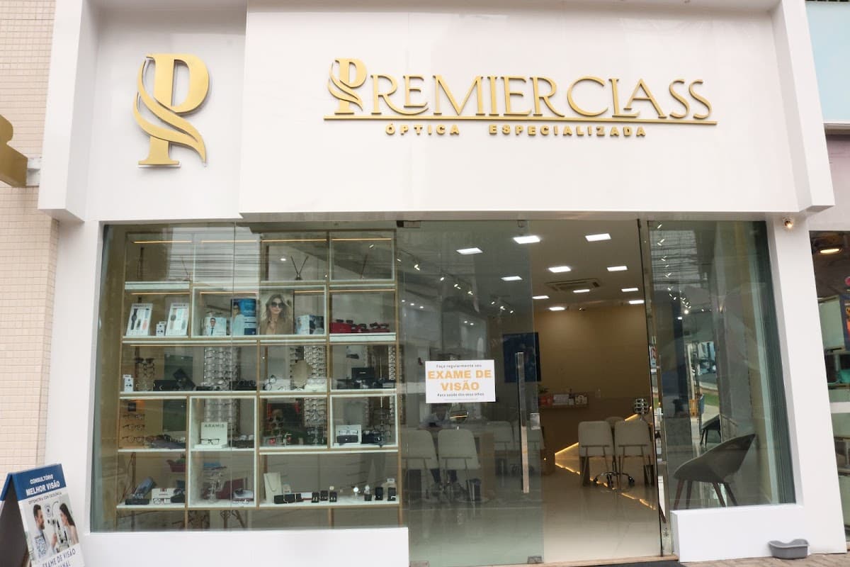 Ótica Premier Class Centro Itapema | Joalheria | Óculos de sol | Lentes de contato