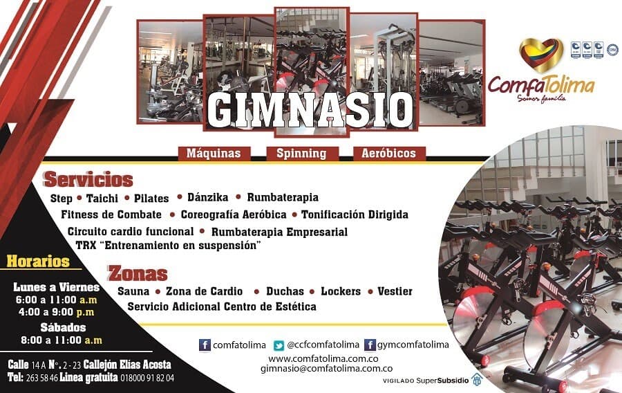 Gimnasio Comfatolima — foto