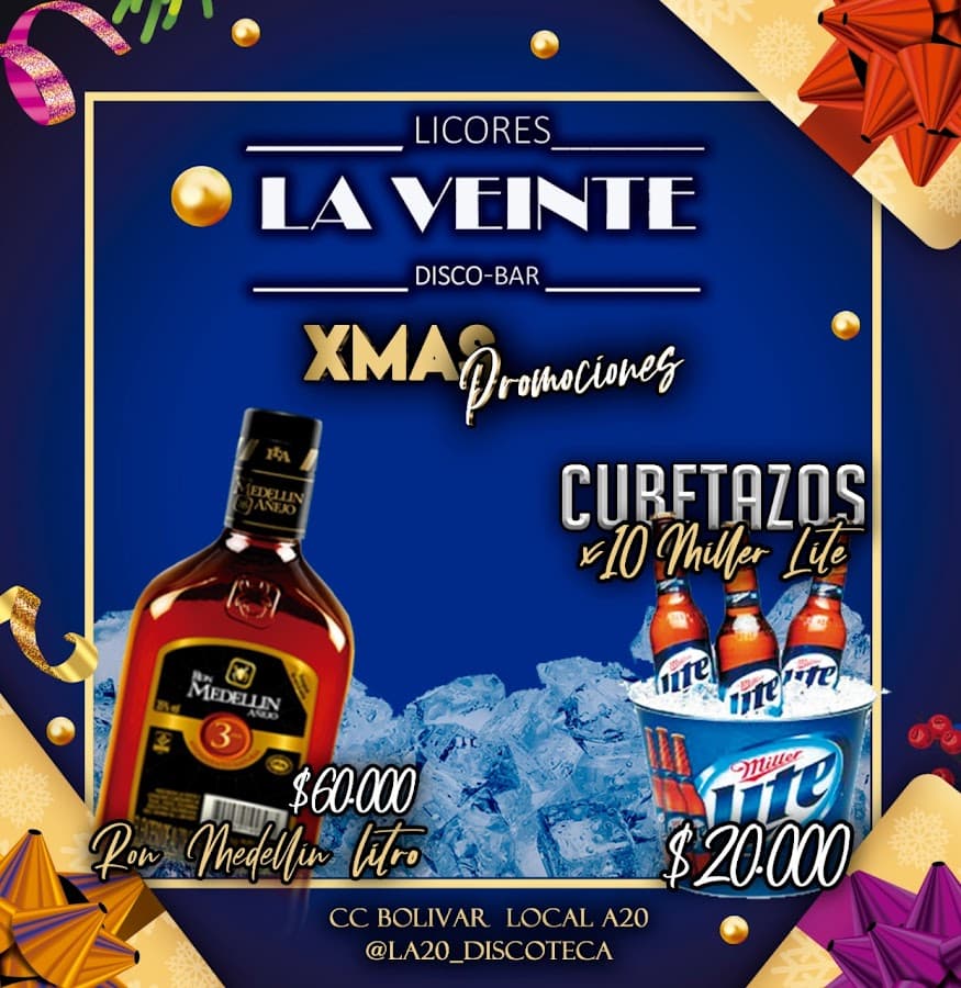 Licores La Veinte Disco Bar — foto