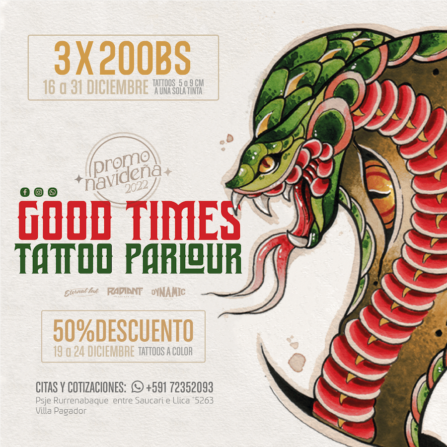 Good Times Tattoo Parlour — foto