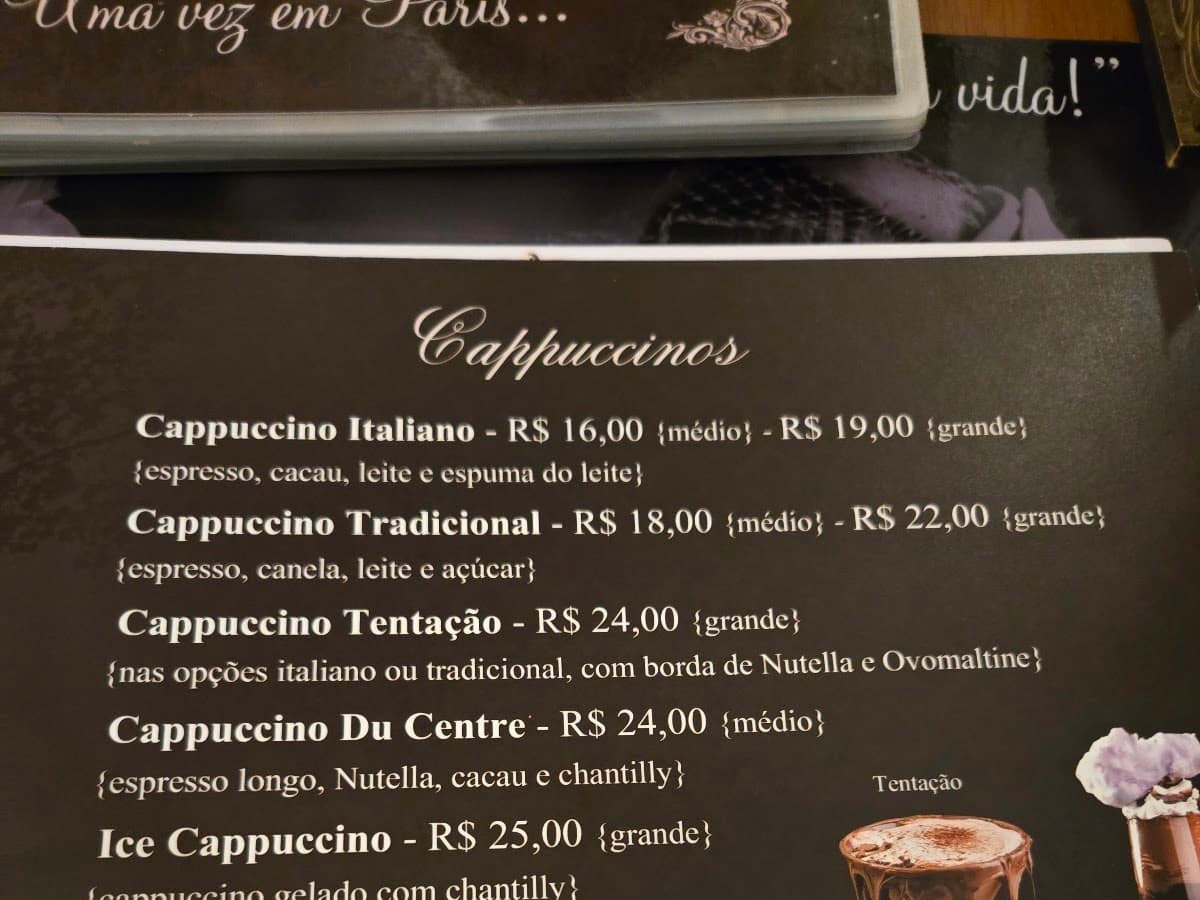 Cafe Du Centre Cafeteria and Doceria — foto