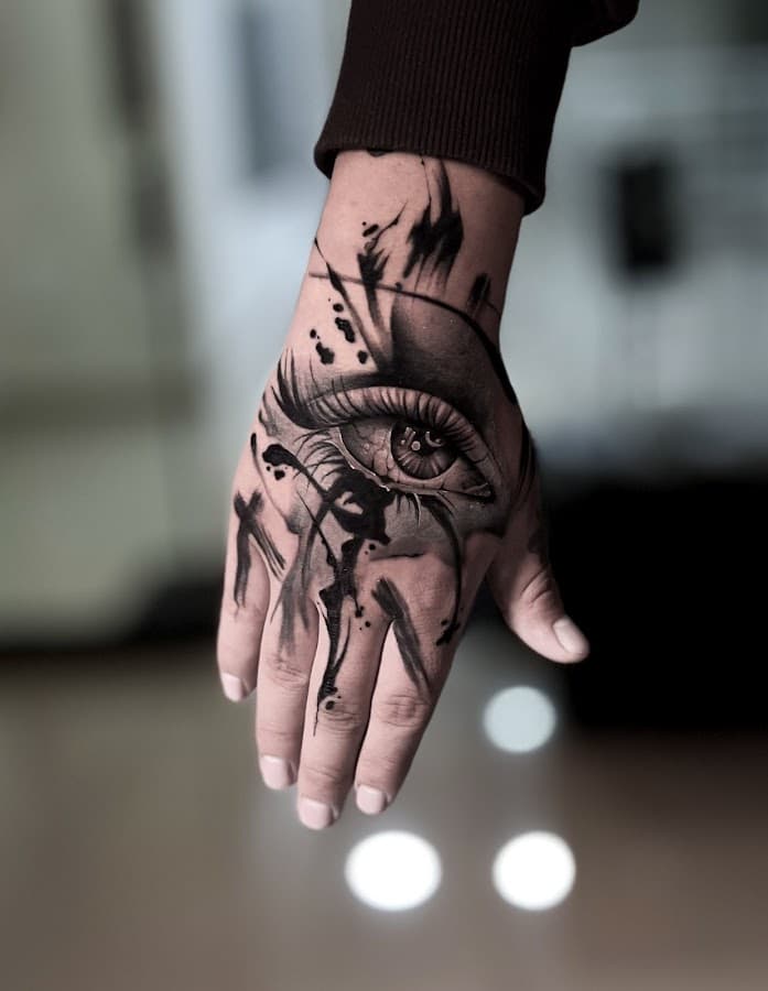 Cartel Art tattoo — foto