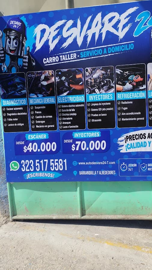 DESVARE 24-7 TALLER AUTOMOTRIZ BARRANQUILLA — foto
