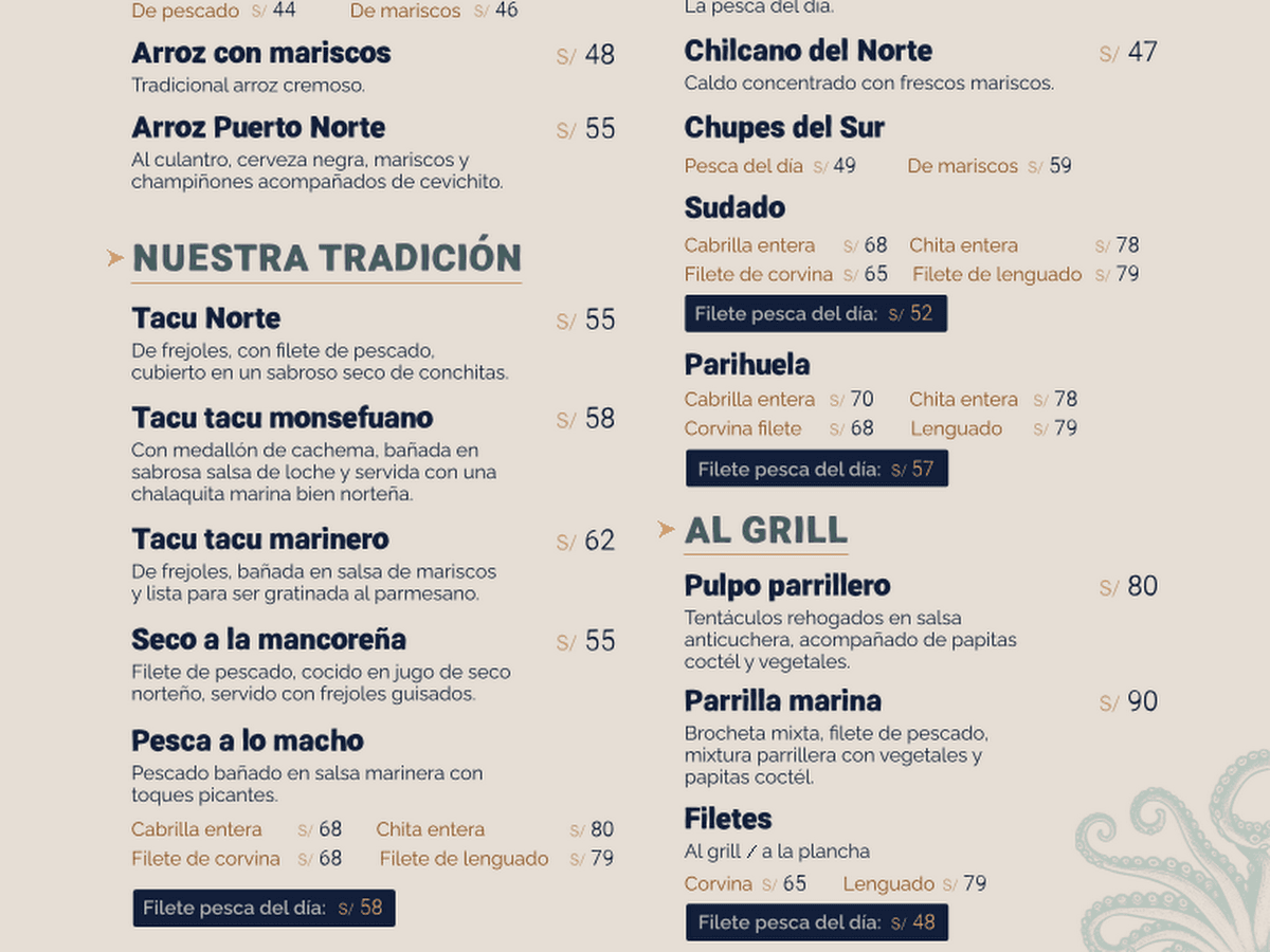 Restaurante Puerto Norte, sede España — foto