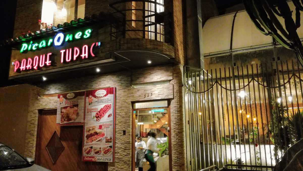 Picarones y Anticuchos Parque Túpac