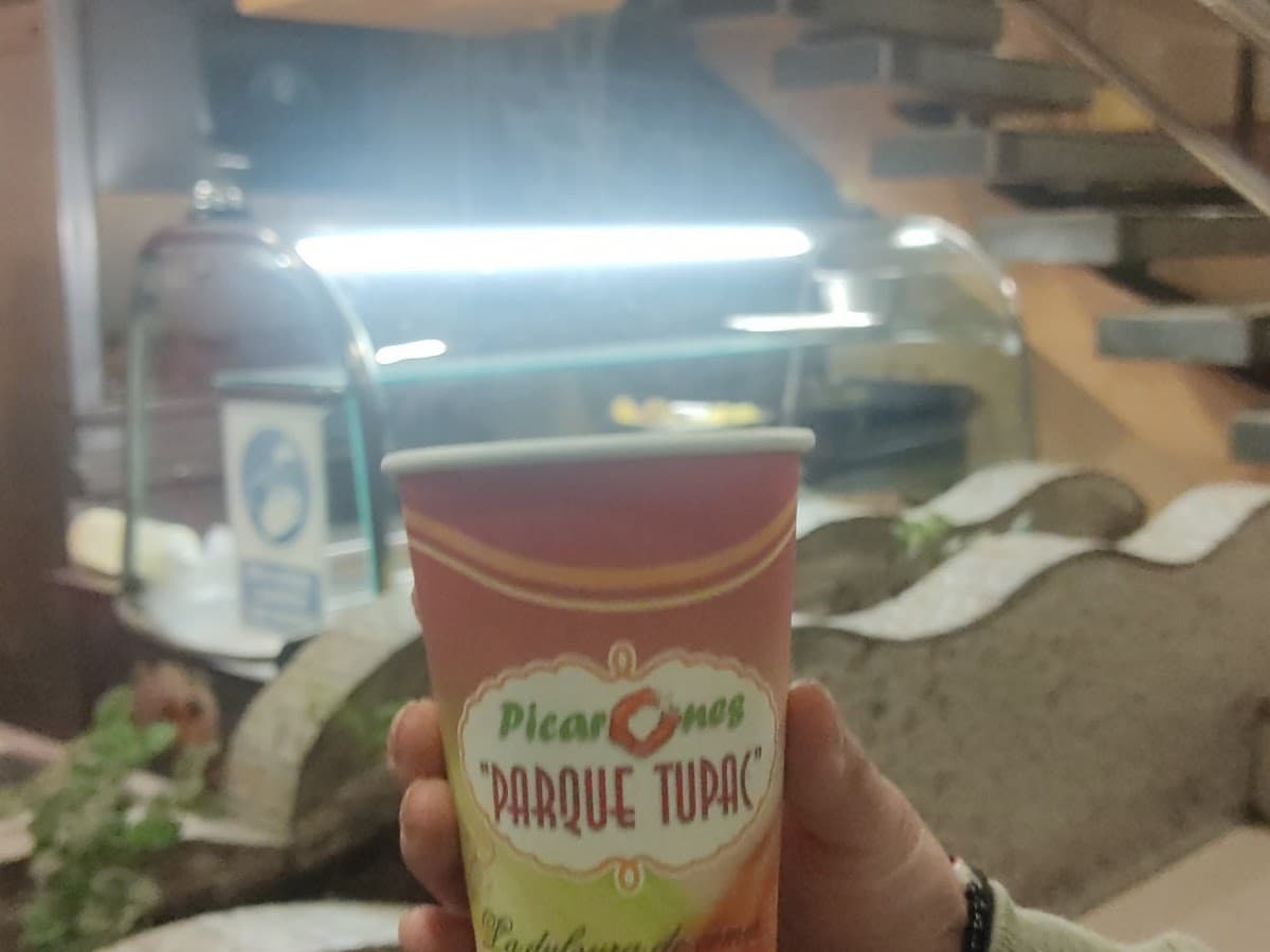 Picarones y Anticuchos Parque Túpac — foto