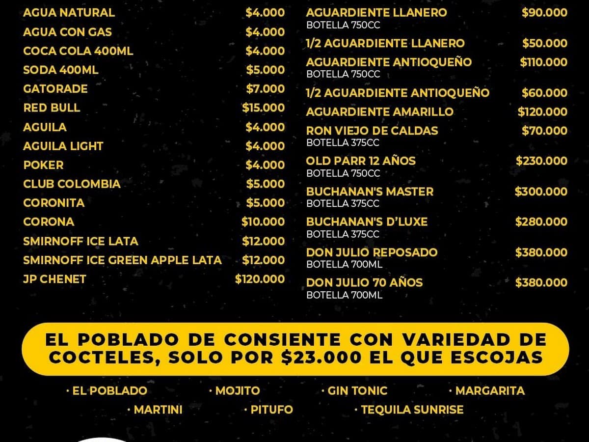EL POBLADO | GASTRO-BAR | VILLAVICENCIO — foto