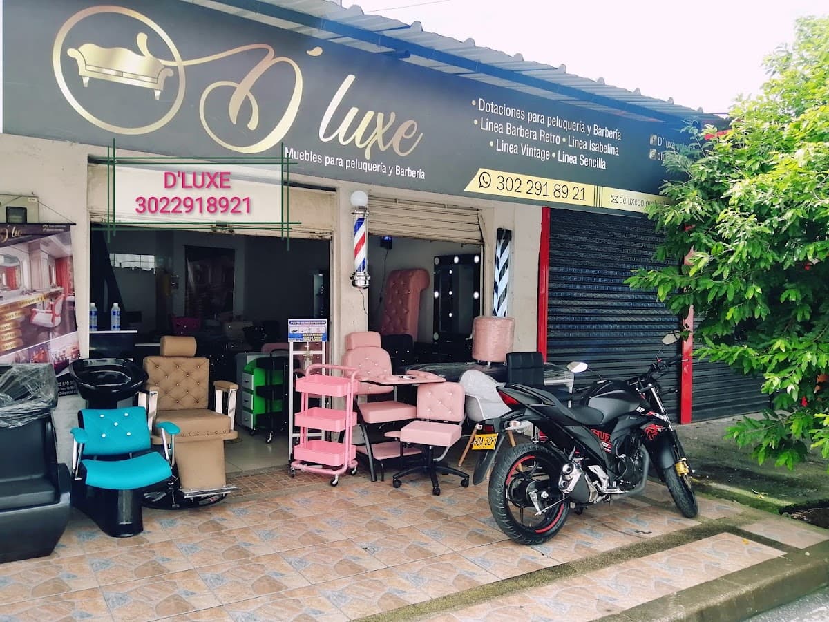 Muebles para peluquería, barbería y spa D'luxe