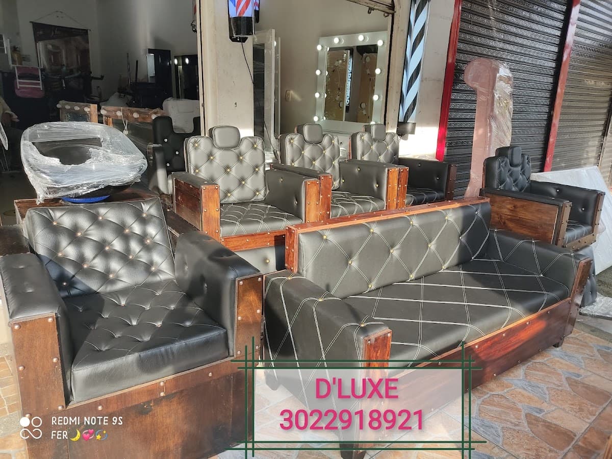 Muebles para peluquería, barbería y spa D'luxe — foto