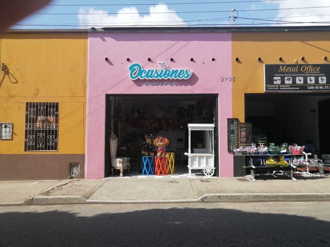 Ocasiones alquiler y eventos