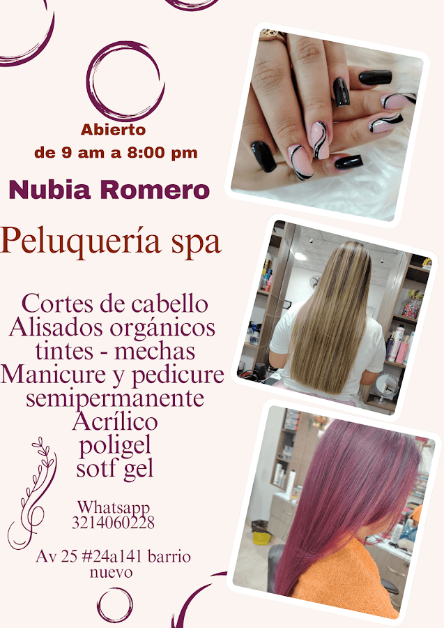 Nubia Romero Peluquería Spa