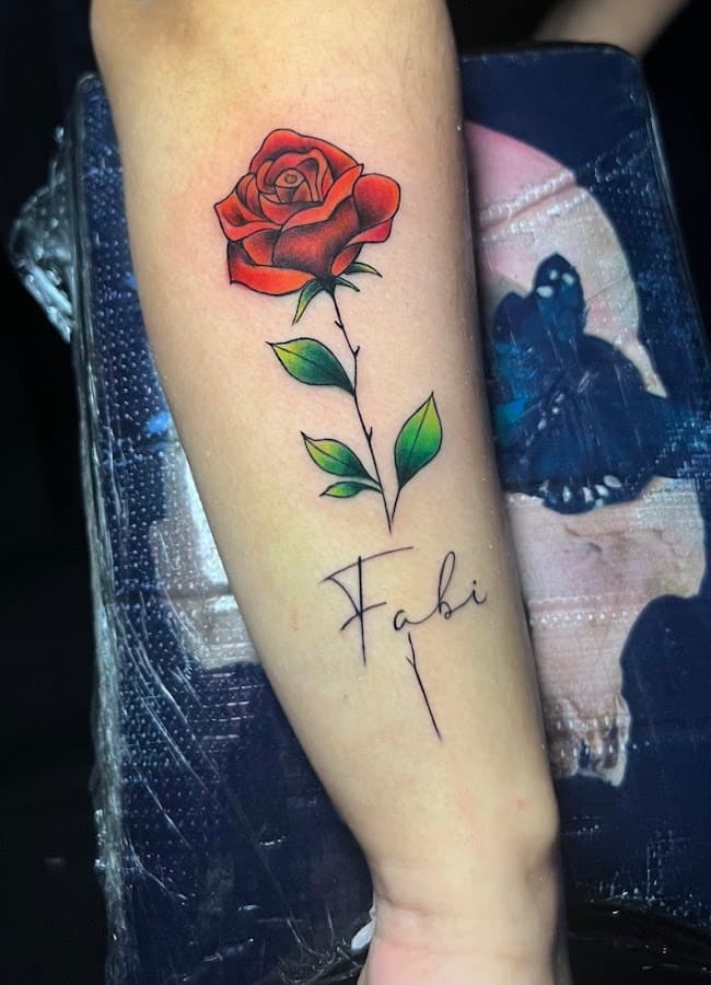 Geometric Ink Tattoo — foto