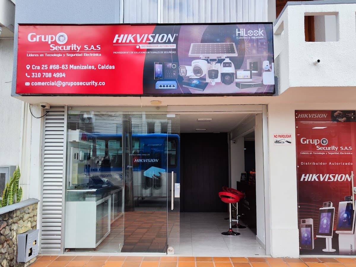 Grupo Security S.A.S Manizales - Distribuidor autorizado Hikvision - Cámaras de Seguridad — foto