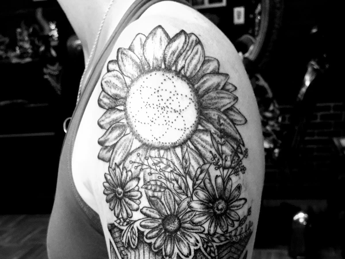 La Gota Negra tattoo