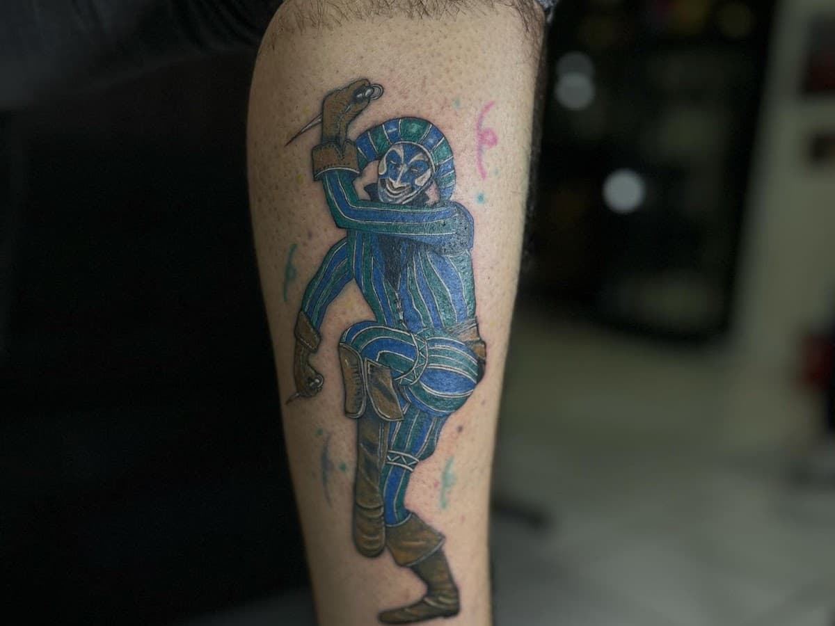 La Gota Negra tattoo — foto