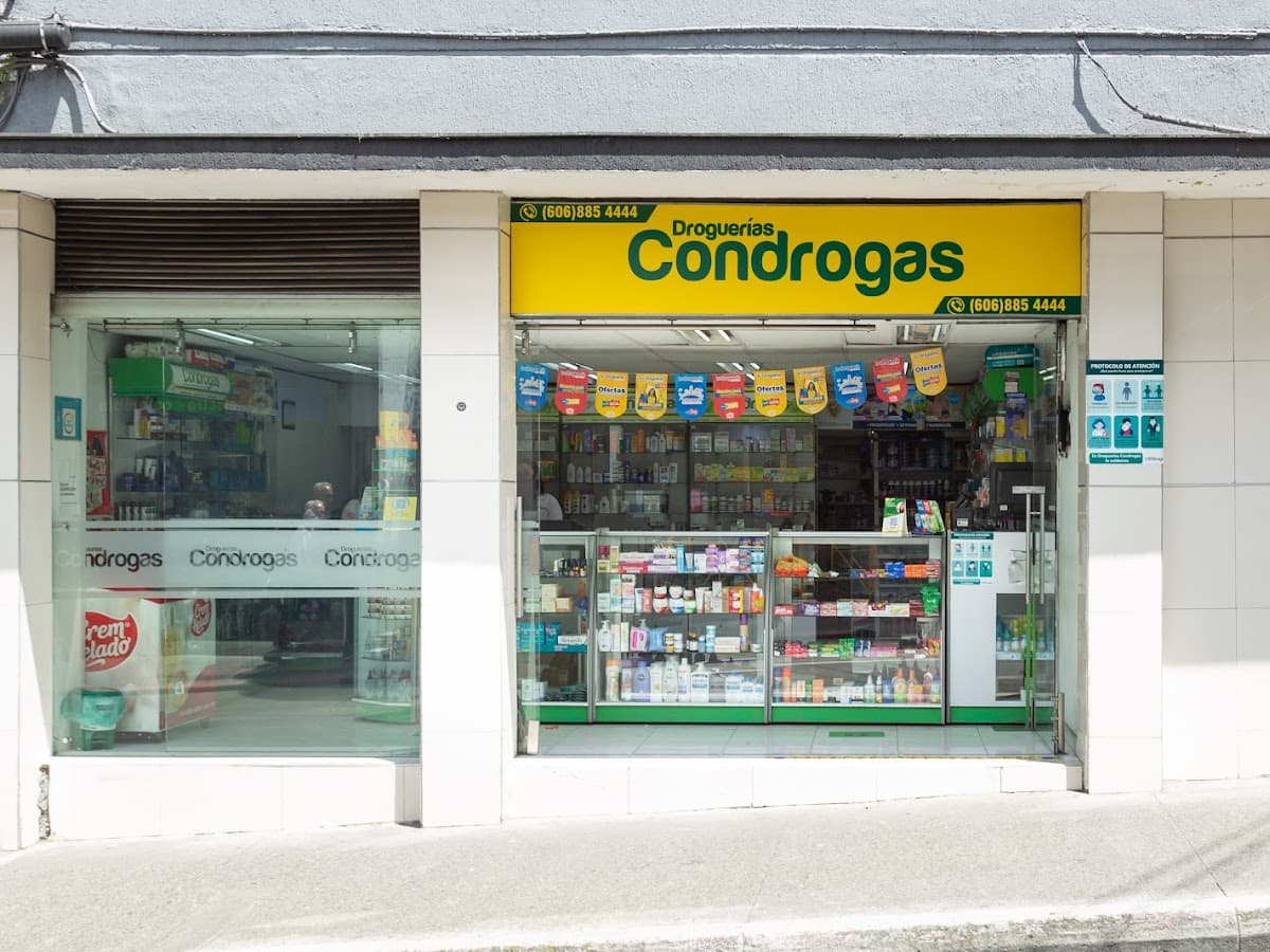 Condrogas CENTRO PRINCIPAL - Manizales. Productos de droguería, farmacia, cuidado personal y belleza. Servicio de domicilio. — foto