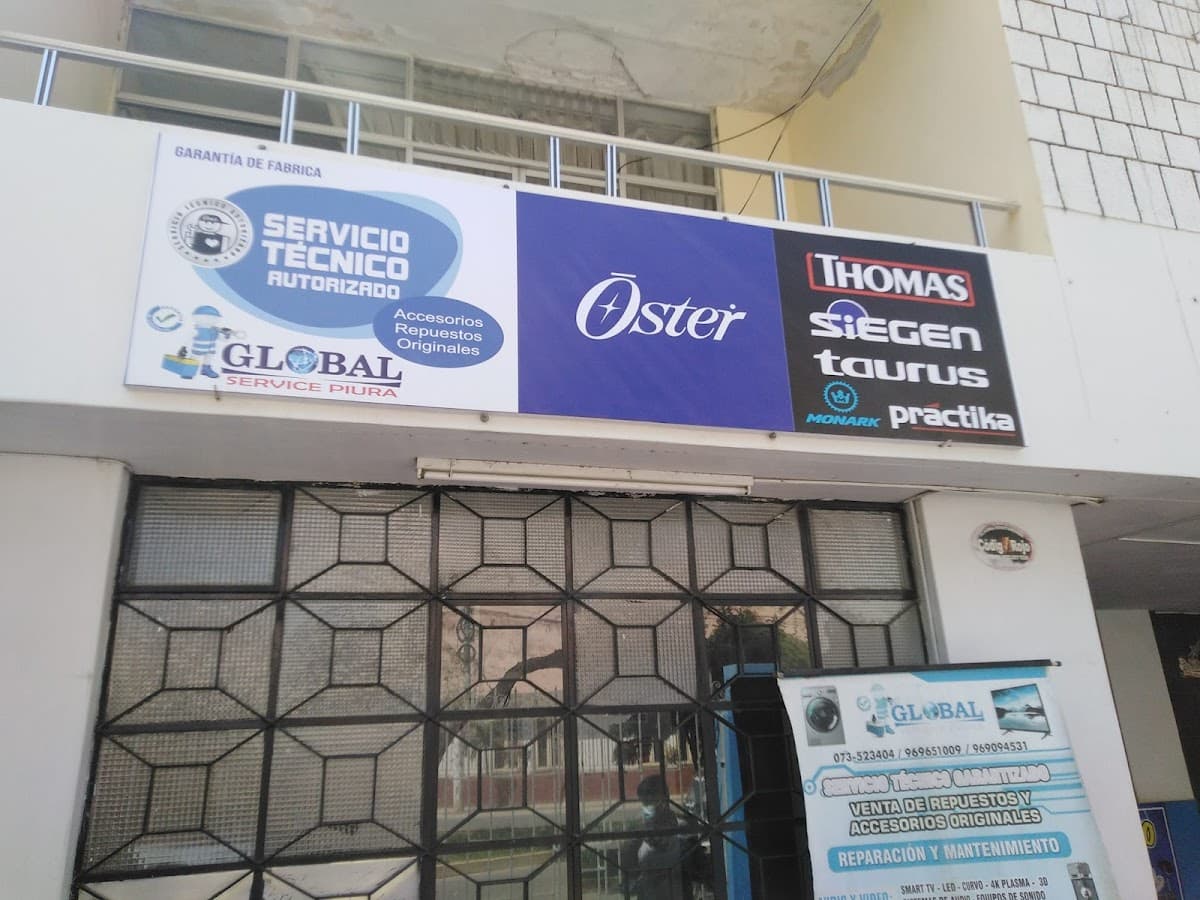 GLOBAL SERVICE PIURA SERVICIO TECNICO AUTORIZADO OSTER - THOMAS-TAURUS-BLACKLINE-SIEGEN--MONARK- BIONAIRE- SEVERIB — foto