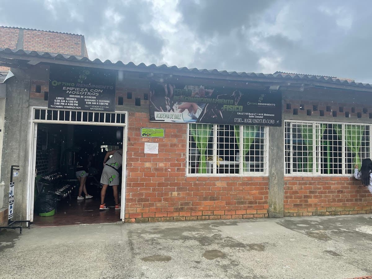 Optimo Rendimiento Gym