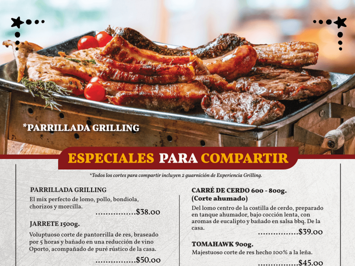 Grilling Rustic Restaurant — foto