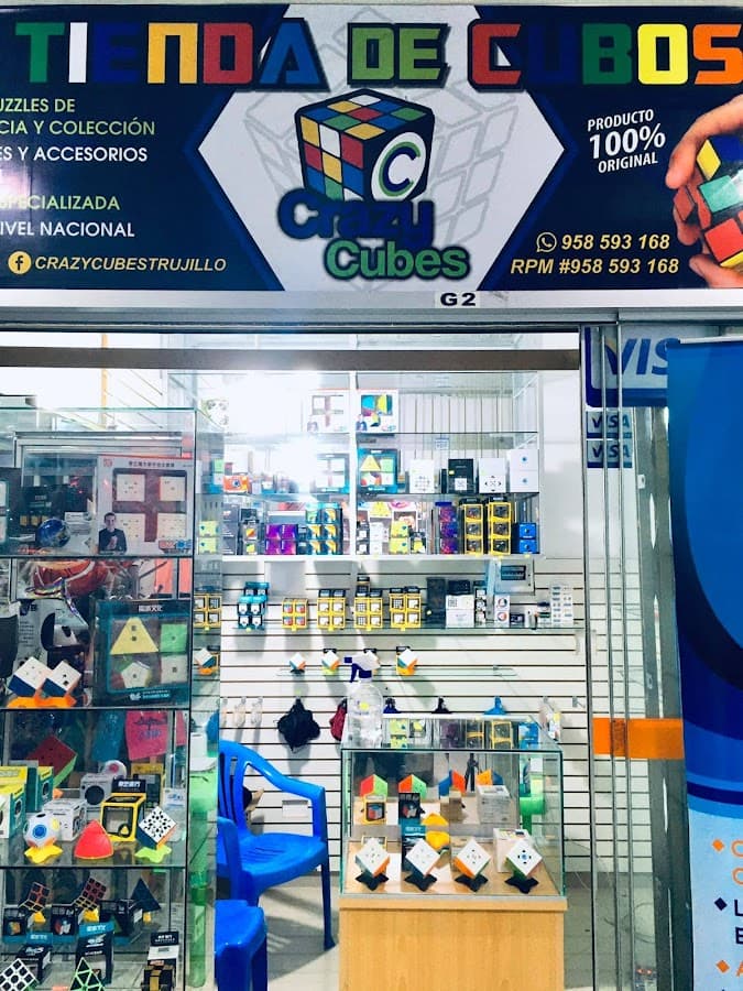 Tienda de Cubos de Rubik "Crazy Cubes" — foto