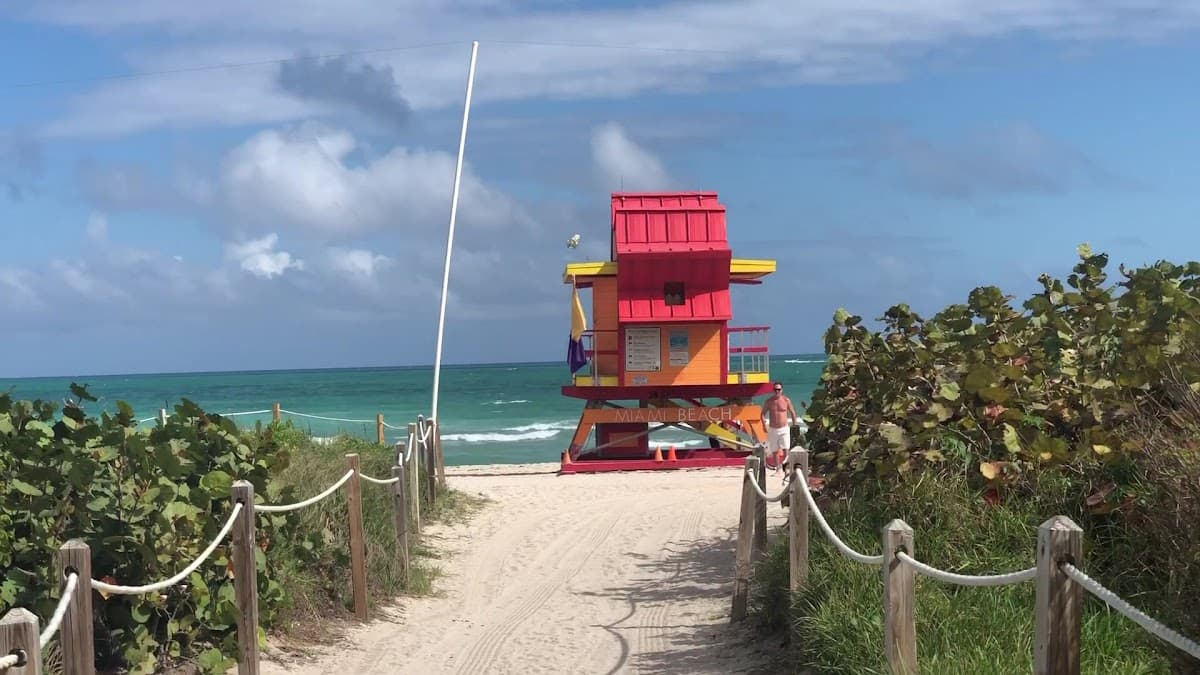 Miami Beach Boardwalk — foto