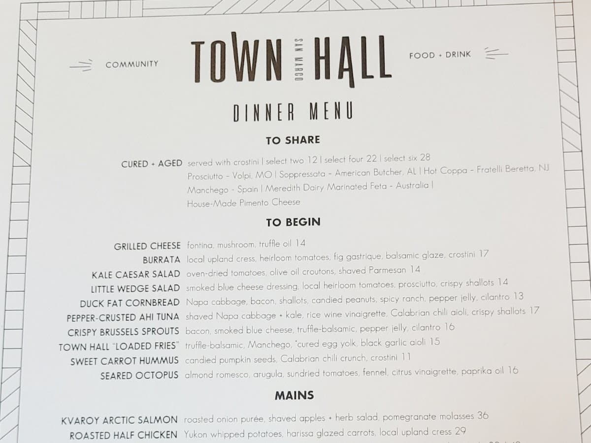 Town Hall Restaurant Jacksonville — foto