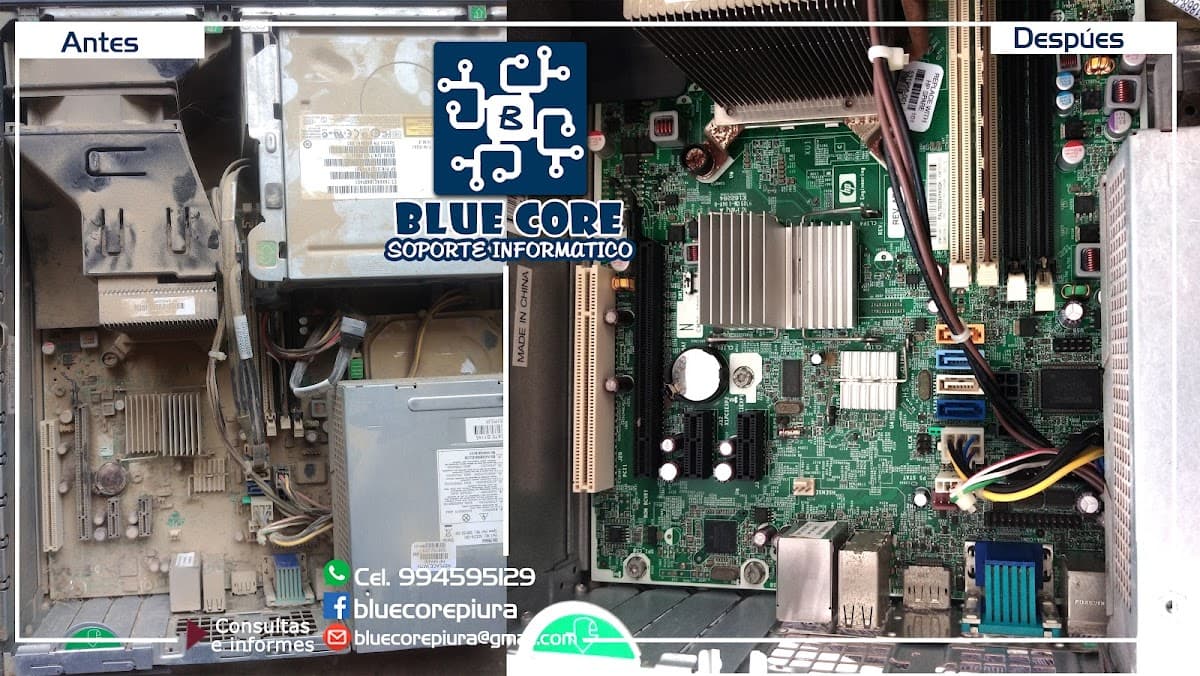 BLUE CORE Soporte Informático