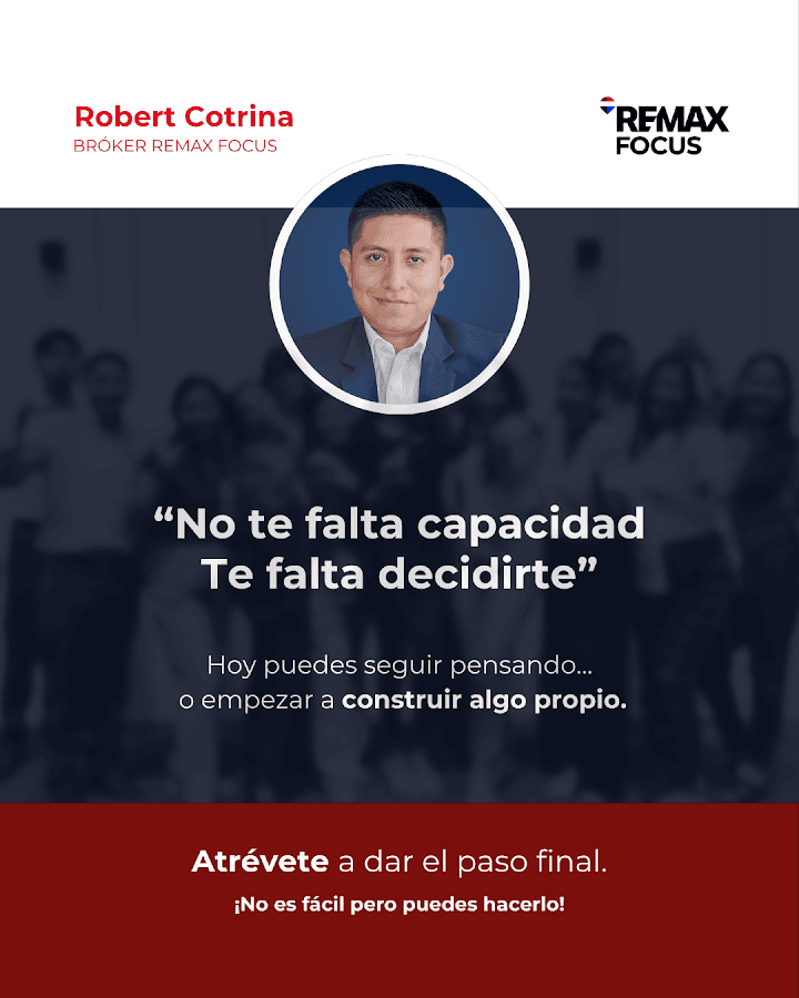 ROBERT COTRINA - REMAX FOCUS - INMOBILIARIA TRUJILLO — foto