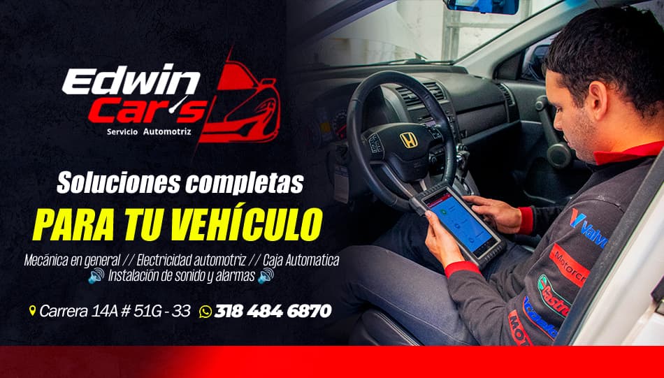 EDWIN CAR'S MANIZALES - Cajas Automaticas - Electricidad Automotriz - Servicio de Escáner - Programacion Mecatrónica