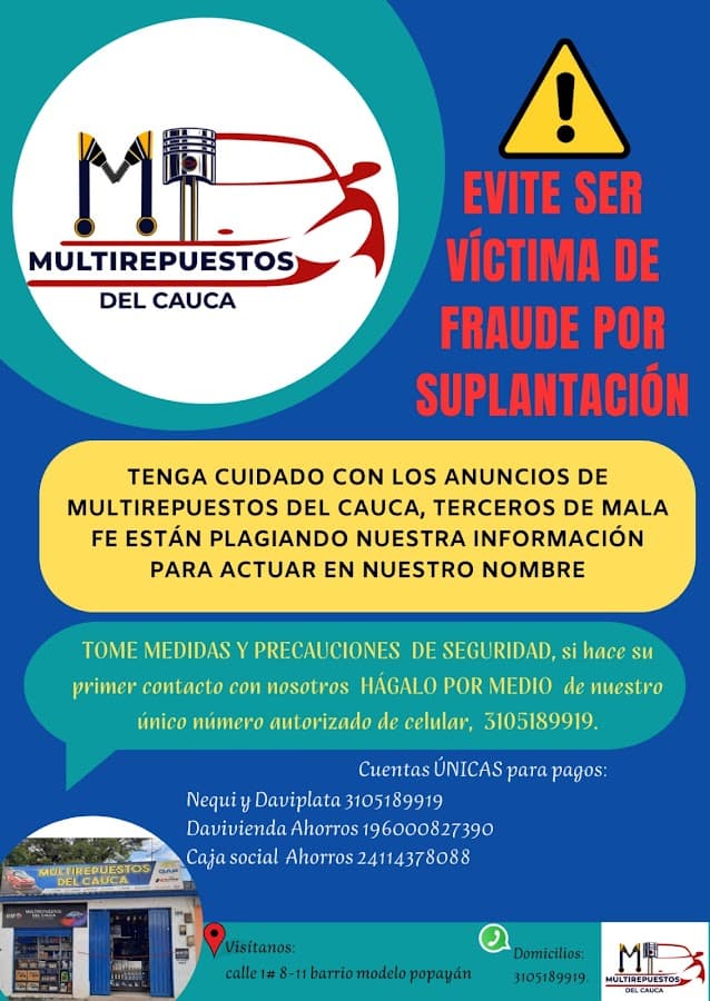 Multirepuestos del Cauca — foto