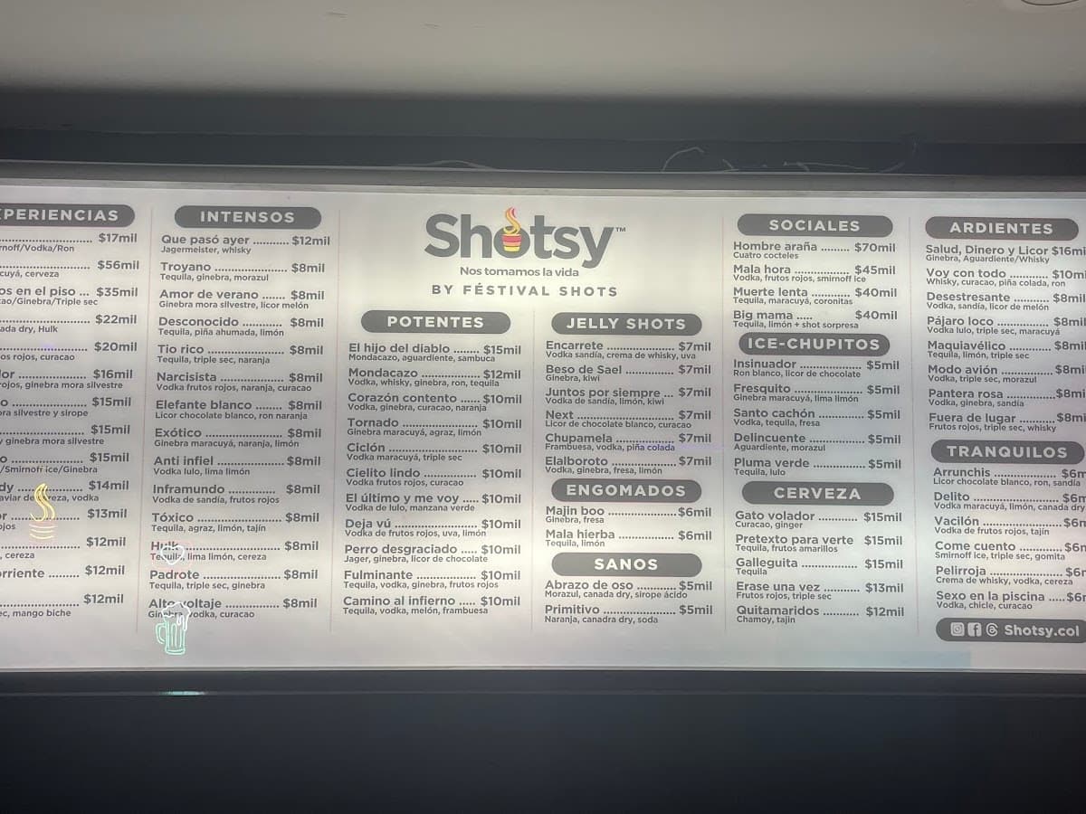 Shotsy By Féstival Shots — foto