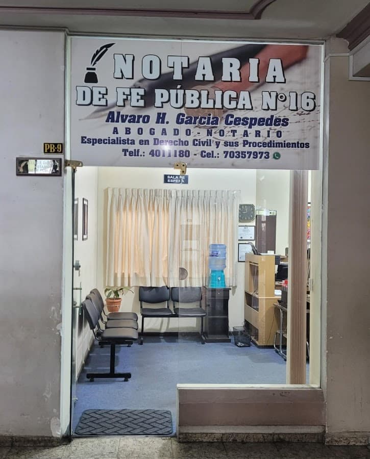 Notaria de Fe Pública Nro 16