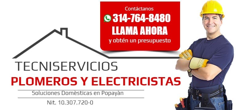 A PLOMEROS Y ELECTRICISTAS TECNISERVICIOS — foto