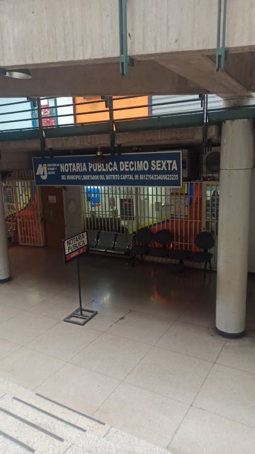 NOTARÍA PÚBLICA DÉCIMA SEXTA DEL MUNICIPIO LIBERTADOR — foto