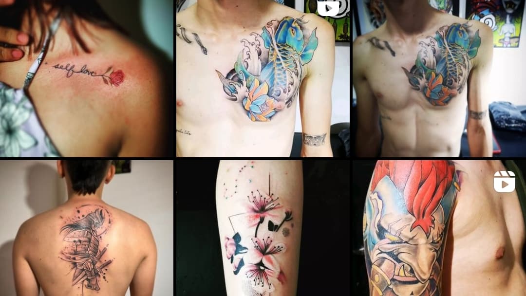 Tatujes neiva Smoke machine tattoo