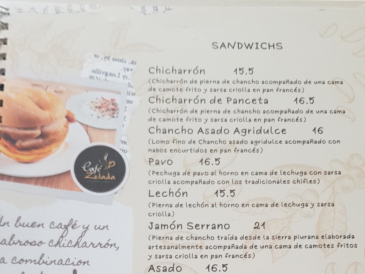 Cafe Zelada Santa Isabel — foto