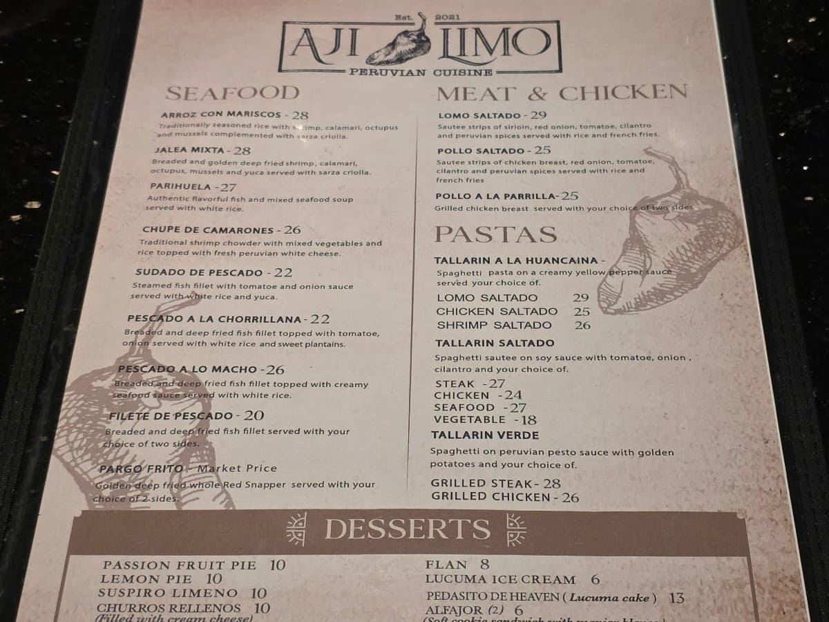 Aji Limo Peruvian Cuisine — foto